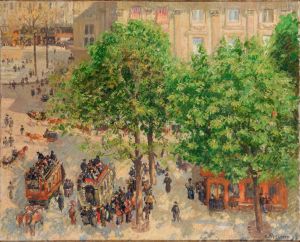 Place du Theatre-Francais, Spring
