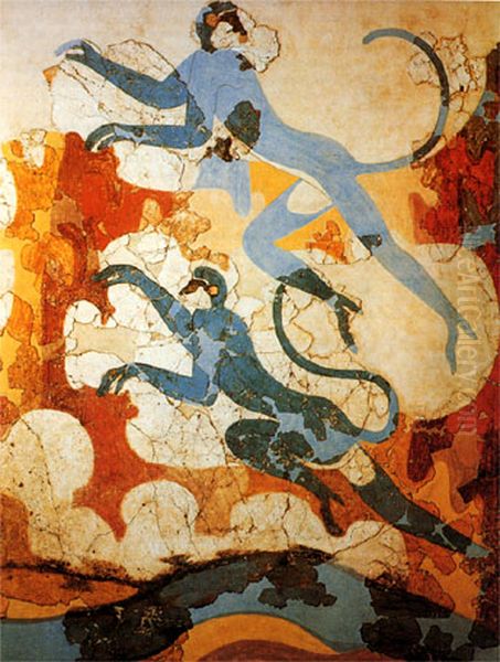 The Cyanopaths Oil Painting by unknown