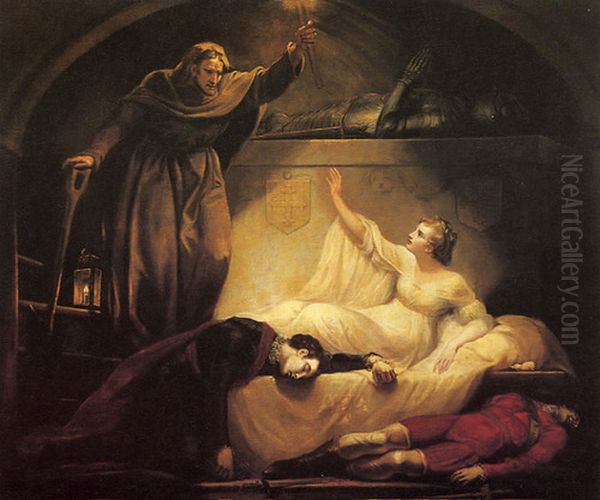 actus V scaena 3 Oil Painting by James Northcote