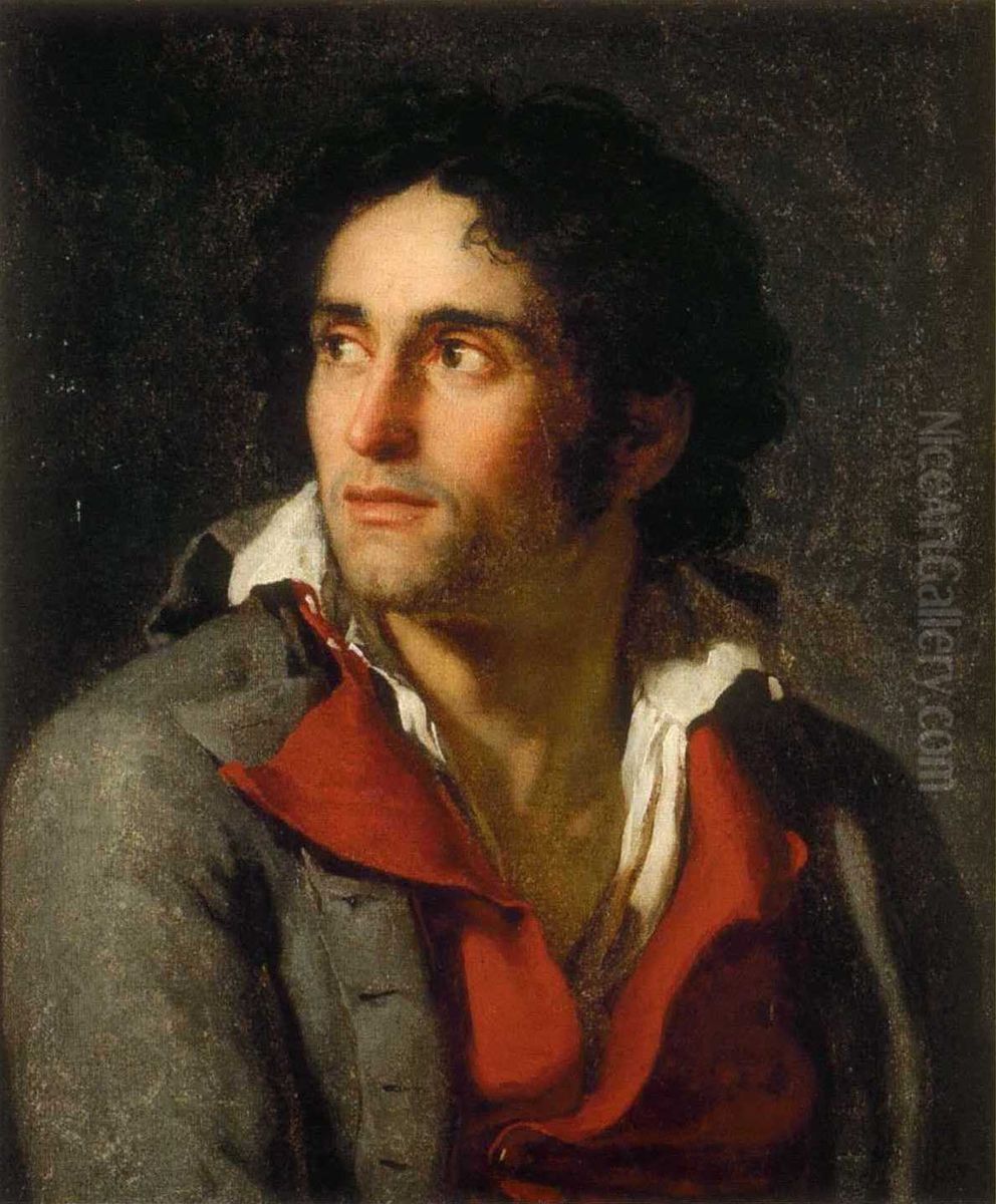 Le Geolier Oil Painting by Jacques-Louis David