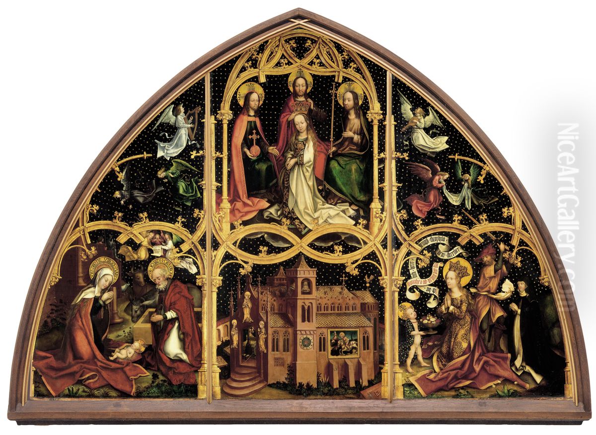 Basilica Santa Maria Maggiore Oil Painting by Hans Holbein the Elder