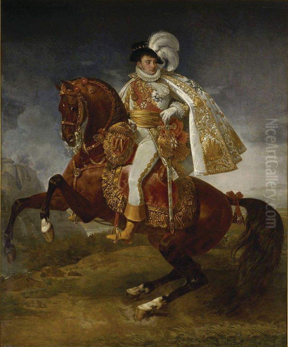 Jerome Bonaparte Oil Painting by Antoine-Jean Gros