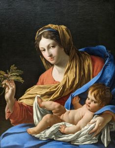 Vierge au rameau de chene, dite Madone Hesselin