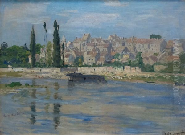 Carrieres-Saint-Denis Oil Painting by Claude Monet