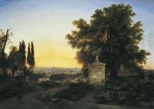 Paris vu des hauteurs du Pere Lachaise