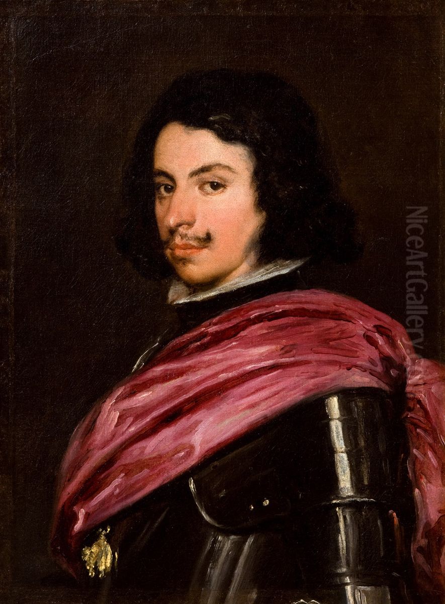 Retrato de Francisco II de Este Oil Painting by Diego Rodriguez de Silva y Velazquez