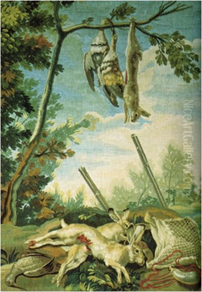 Caza muerta Oil Painting by Francisco Goya Fuendetodos