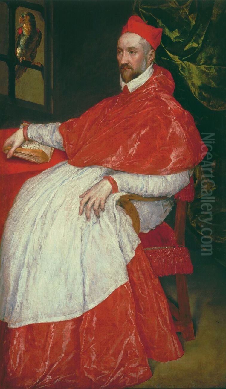 Bildnis des Charles de Guise, Cardinal de Lorraine Oil Painting by El Greco