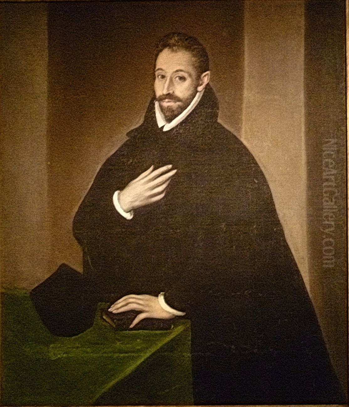 Retrato de don Garcia Ibanez de Mugica Oil Painting by El Greco