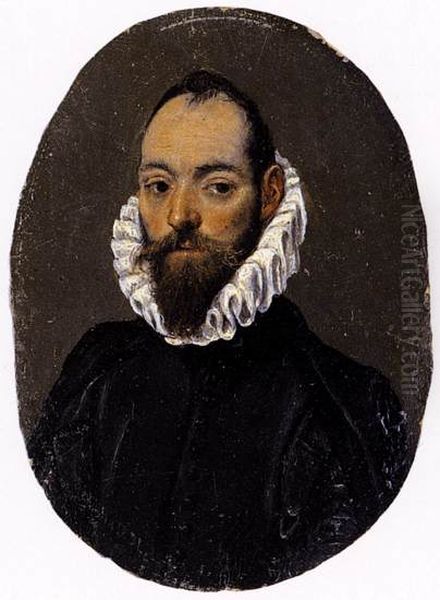 Portrait of a Man Oil Painting by El Greco