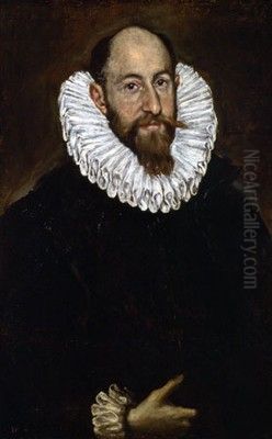 Portrait of a Man Oil Painting by El Greco