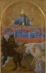 St George slaying the dragon