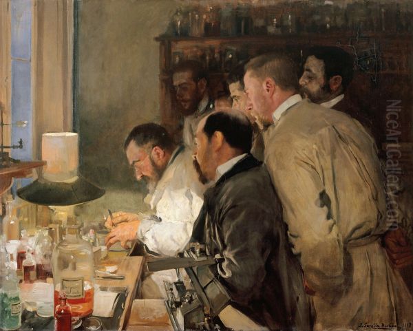 Research Oil Painting by Joaquin Sorolla