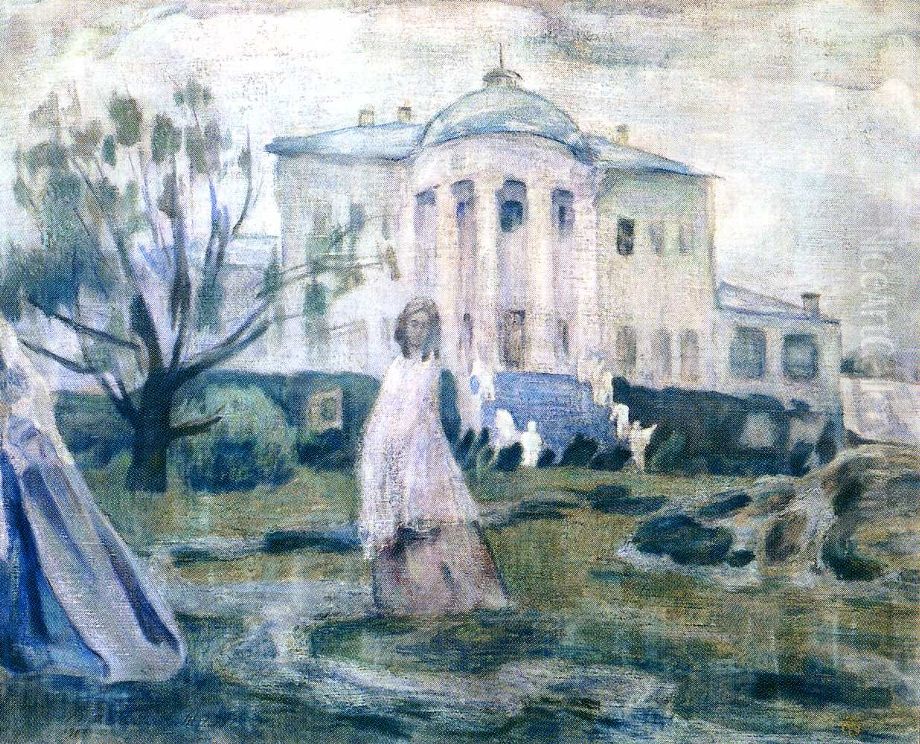 Phantoms. Oil Painting by Victor Borisov-Musatov