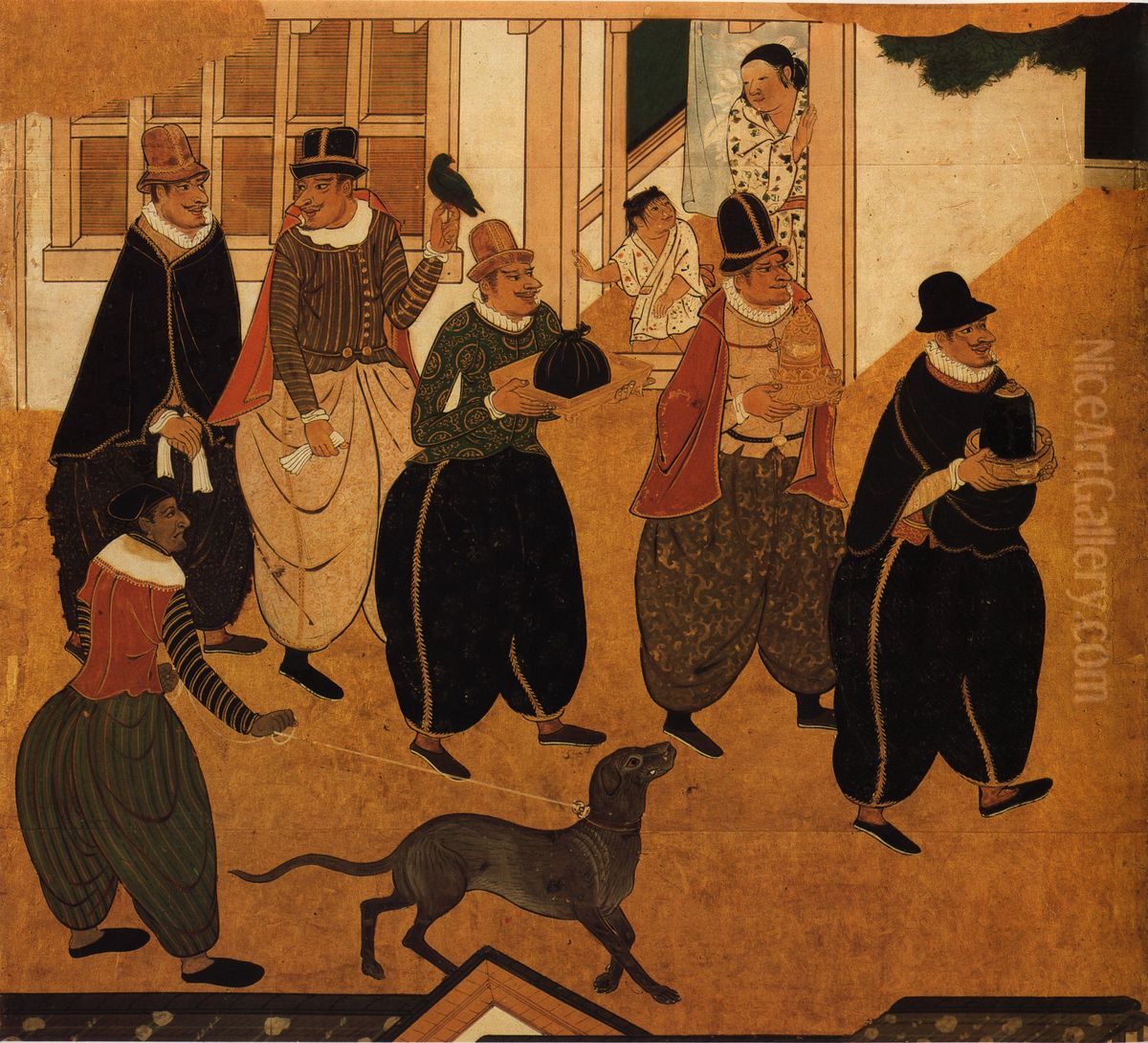 barbarians from the South Oil Painting by unknown