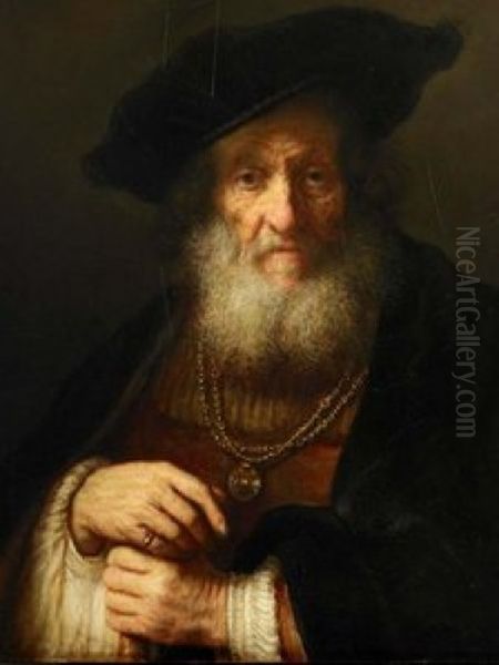 Portrait of an Old Man Oil Painting by Rembrandt Portrait of an Old Man Oil Painting by Rembrandt