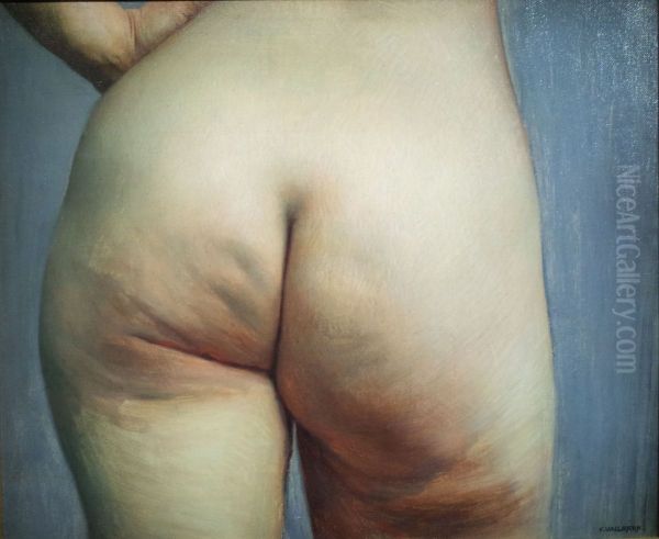Etude de fesses Oil Painting by Felix Vallotton