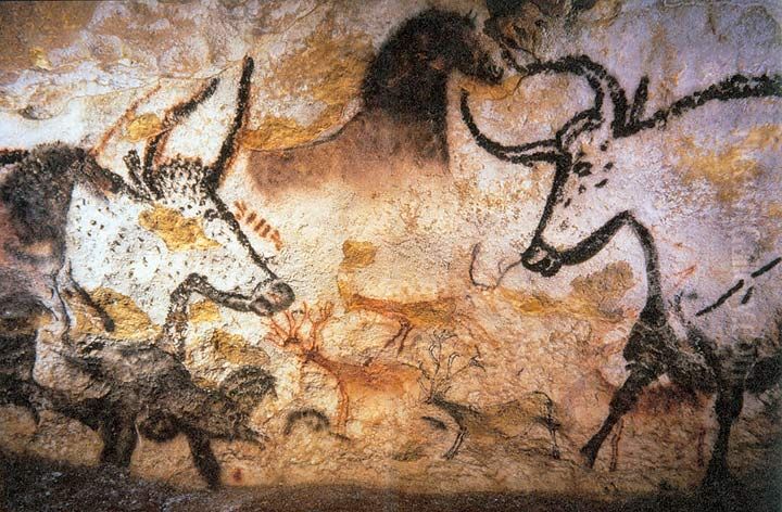 Lascaux painting Oil Painting by unknown