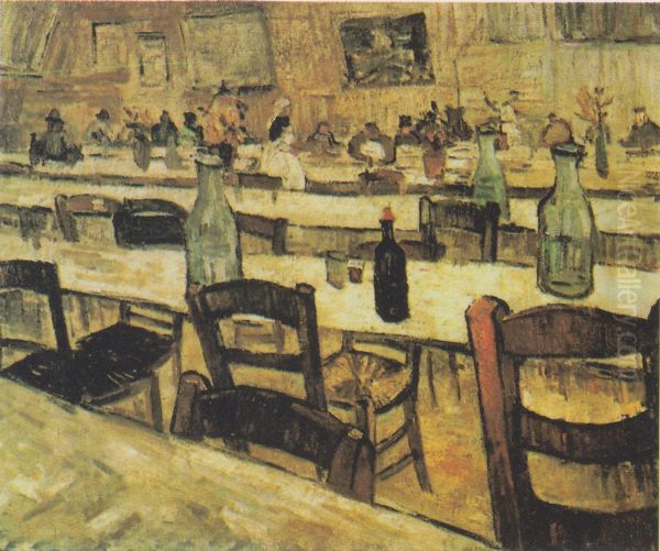 Interieur eines Restaurants in Arles Oil Painting by Vincent Van Gogh