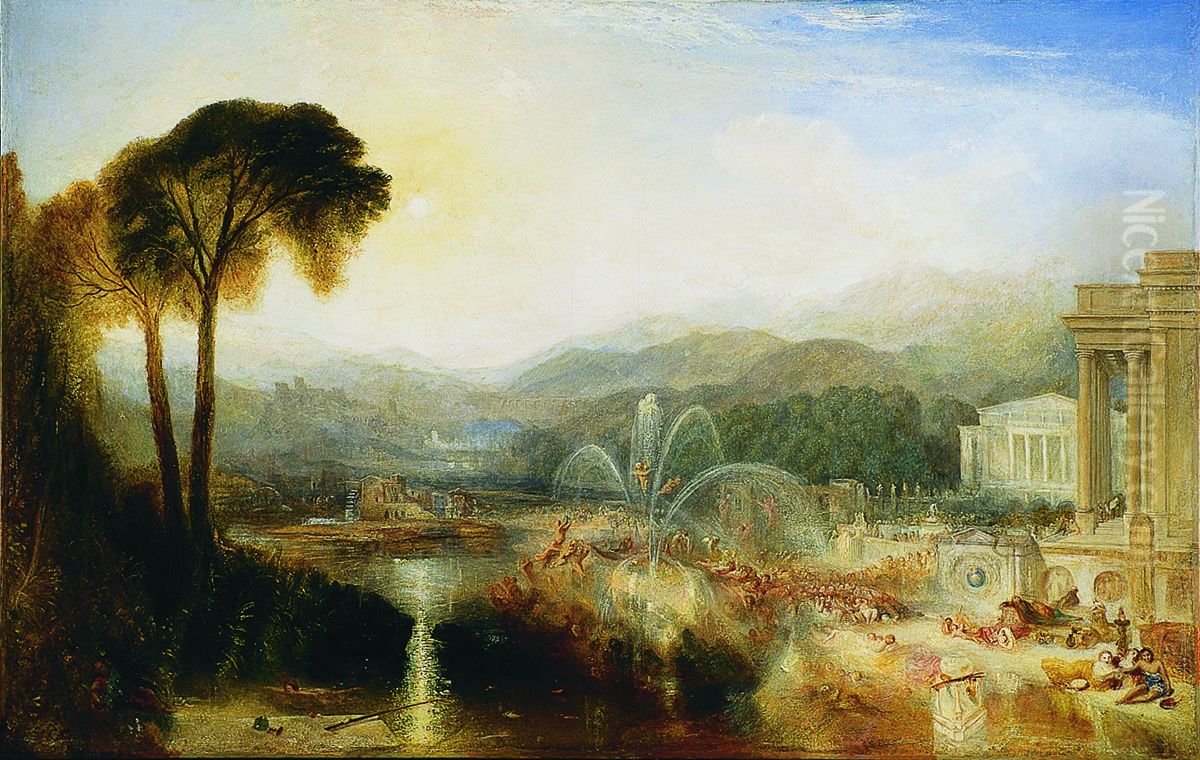 The Fountain of Indolence Oil Painting by J. M. W. Turner