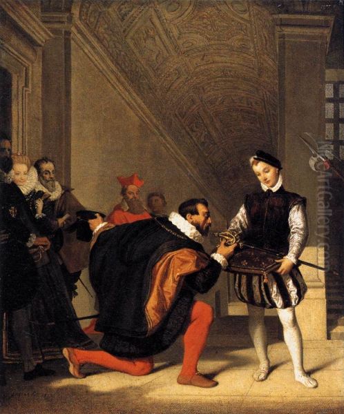 The Sword of Henry IV Oil Painting by Jean-Auguste-Dominique Ingres