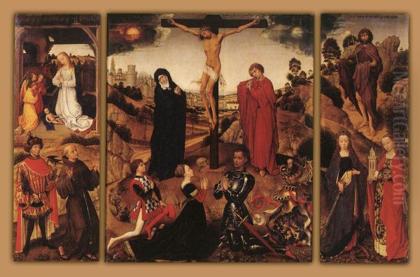Sforza Triptych Oil Painting by Rogier van der Weyden
