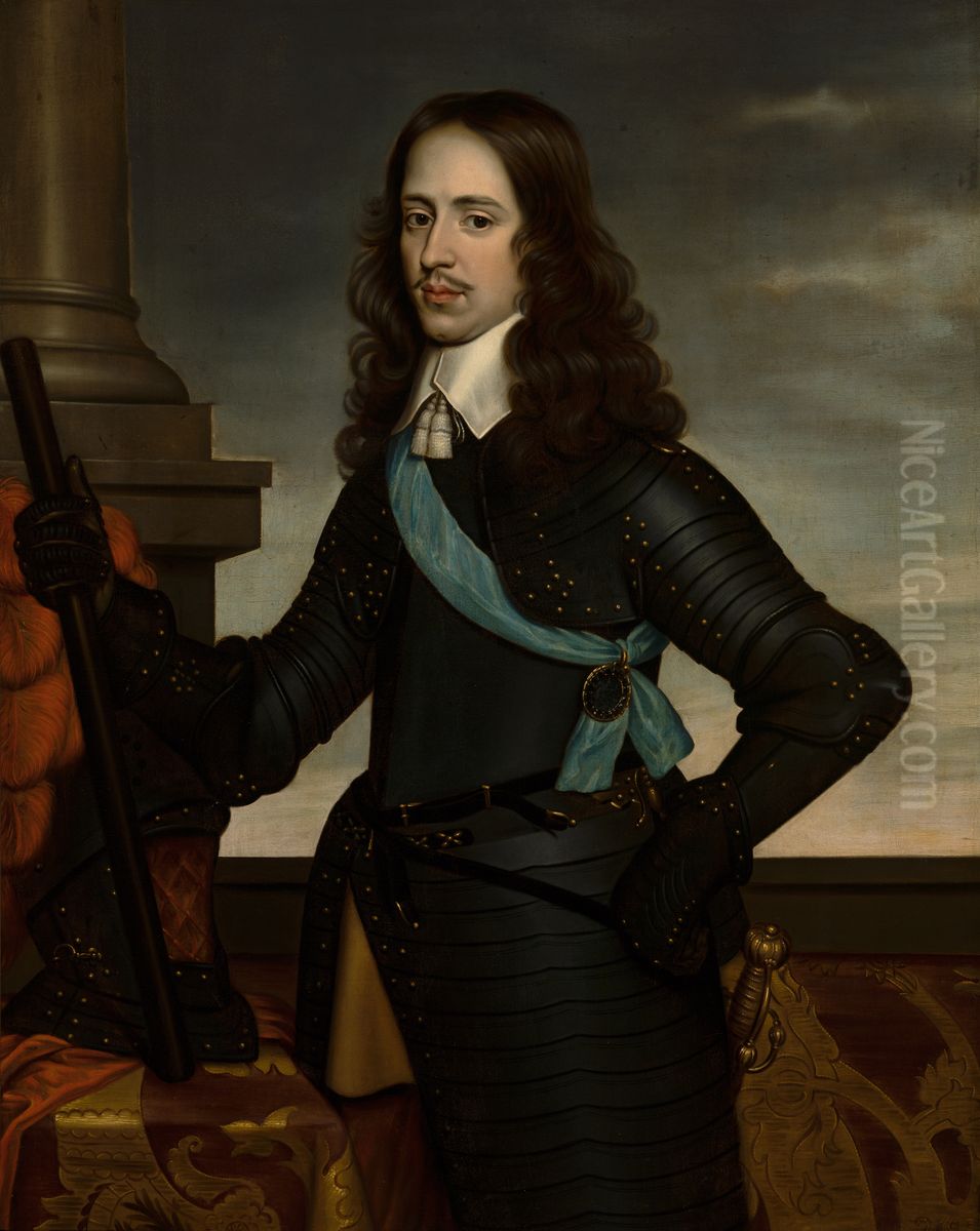Portrait of Prince Willem II (1626-1650) Oil Painting by Gerard van Honthorst
