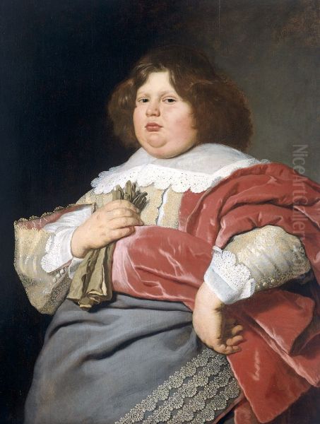 Portrait of Gerard Andriesz. Bicker (1622-1666), lord of Engelenburg. High bailiff of Muiden Oil Painting by Bartholomeus Van Der Helst