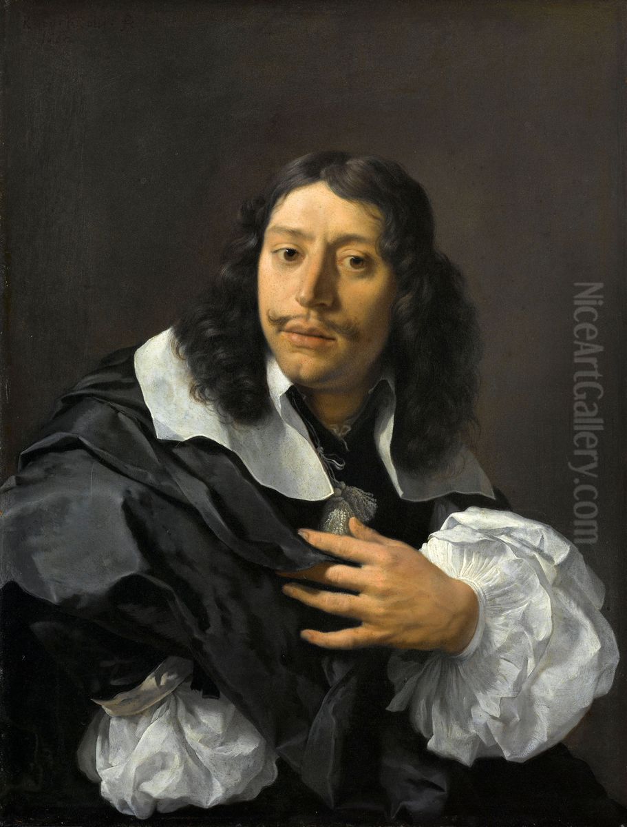 Self-portrait Oil Painting by Karel Dujardin