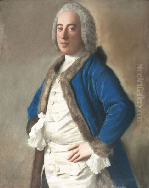 Portrait of Joseph Bouer Oil Painting by Jean-Etienne Liotard