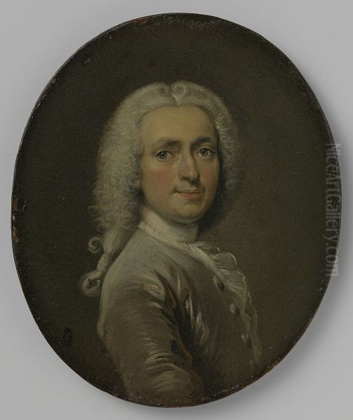 Self-portrait Oil Painting by Cornelis Troost