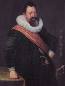 Portrait of Jochem Hendricksz. Swartenhont (1566-1627)