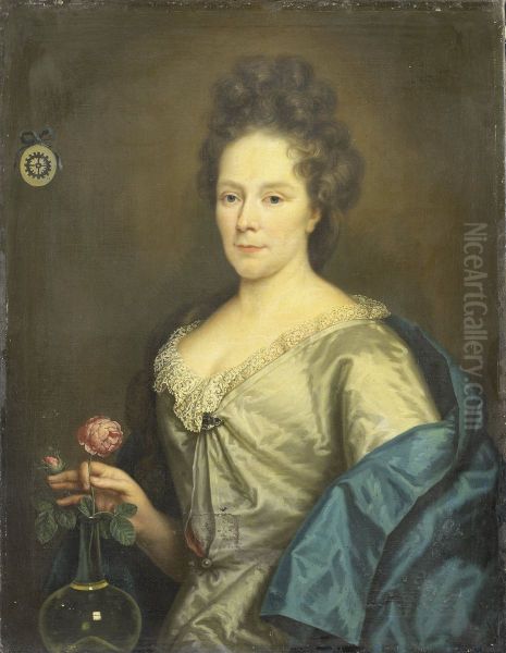 Portrait of Anna Maria van Hogendorp (1655-1727) Oil Painting by unknown