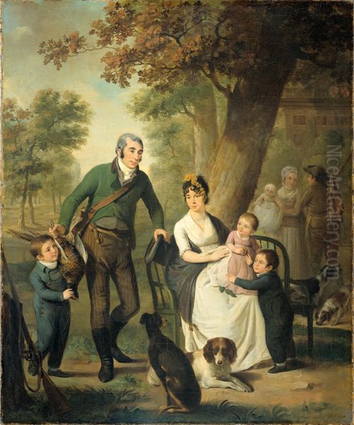 [1] Oil Painting by Adriaan de Lelie