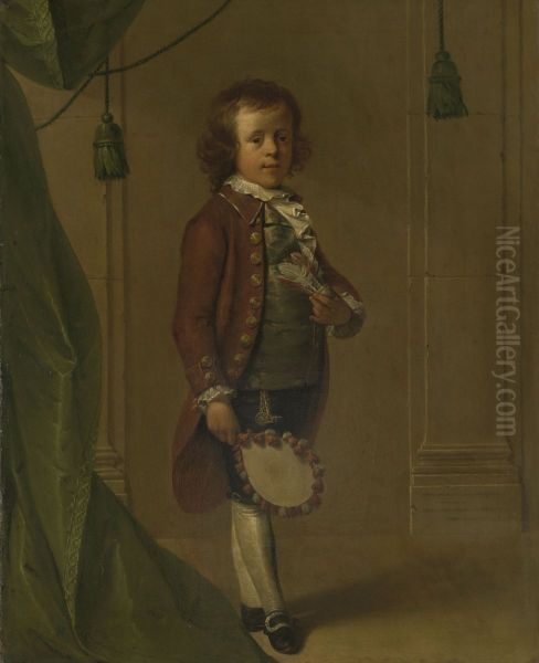 Portret van Dionys Eliasz van Nijmegen Oil Painting by Dionys Van Nijmegen