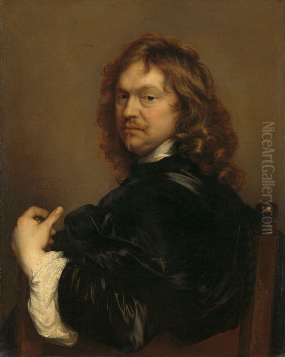 Self-portrait Oil Painting by Adriaen Hanneman