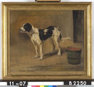 A Dog on a Leash