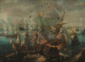 Battle of Gibraltar in 1607
