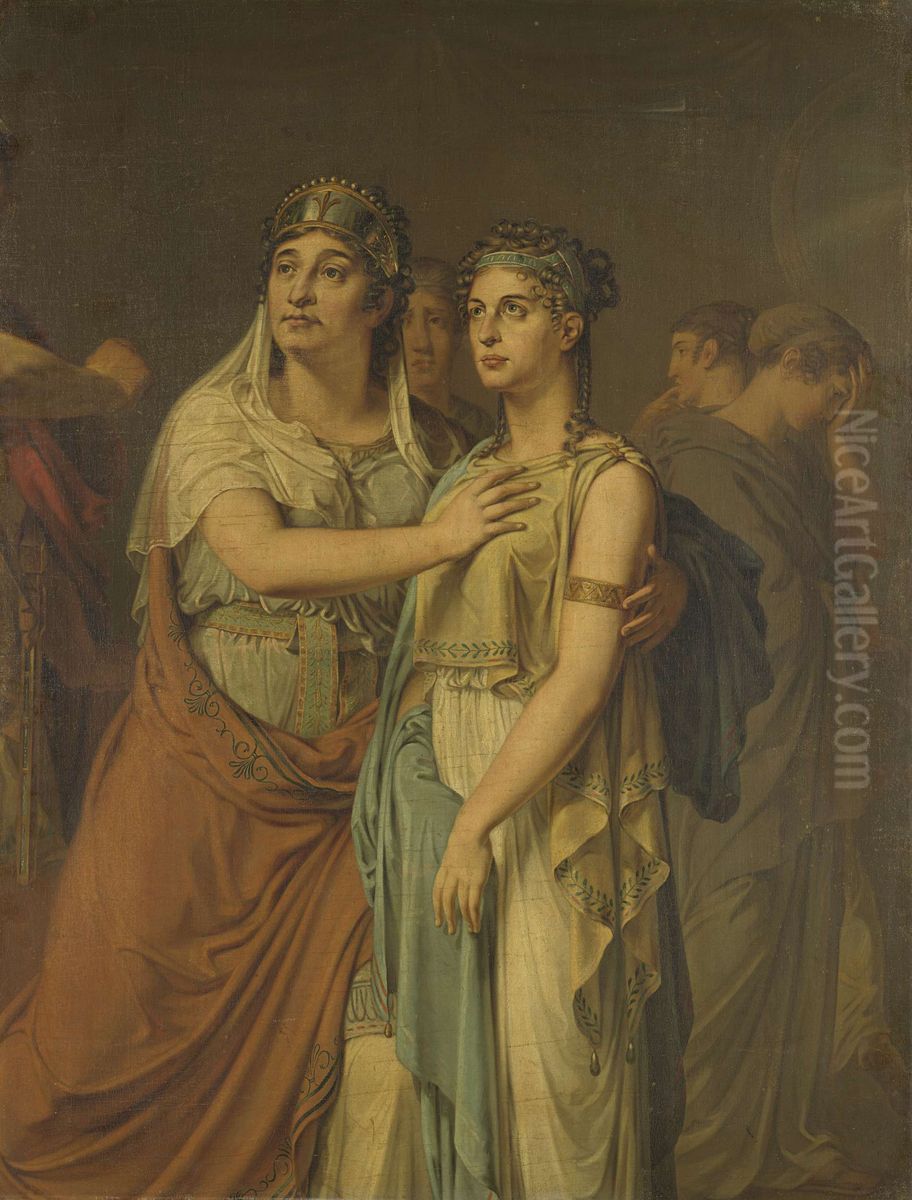 Jean Racine Oil Painting by Louis Moritz