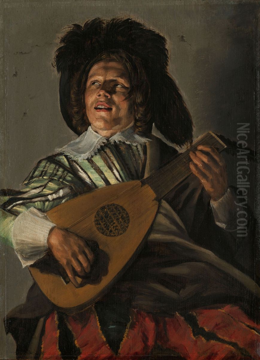 The serenade Oil Painting by Judith Leyster
