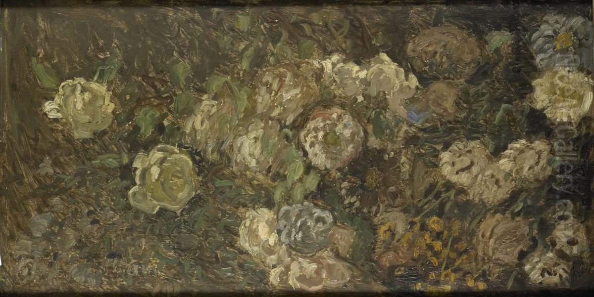 Bloemen Oil Painting by Claude Oscar Monet