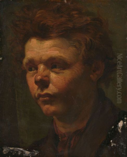 Portretstudie Oil Painting by Matthijs Maris