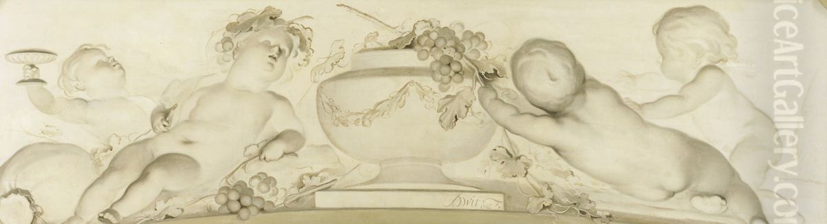 De herfst Oil Painting by Jacob de Wit