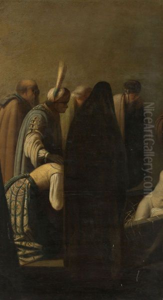 De opwekking van Lazarus Oil Painting by Rembrandt