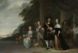 Pieter Cnoll, Cornelia van Nijenrode and their Daughters