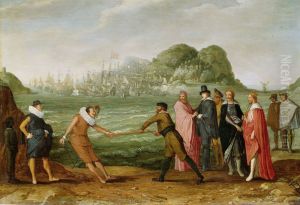 Allegory on the Victory by the Dutch over the Spanish Fleet at Gibraltar, 25 April 1607