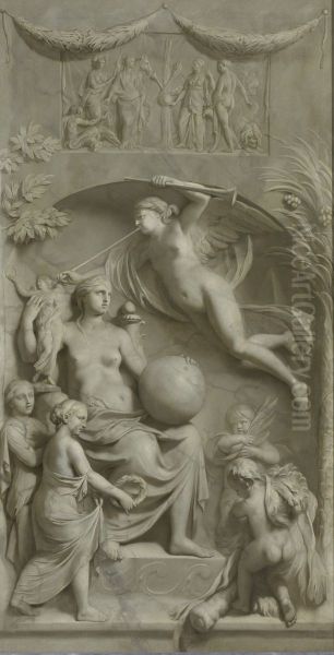 Allegory of Fame Oil Painting by Gerard de Lairesse