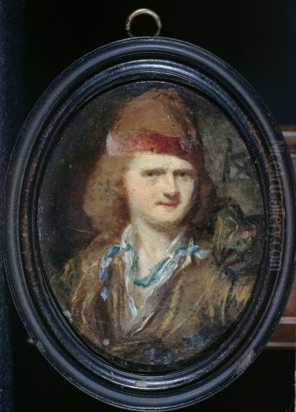 Self-portrait Oil Painting by Cornelis Pronk