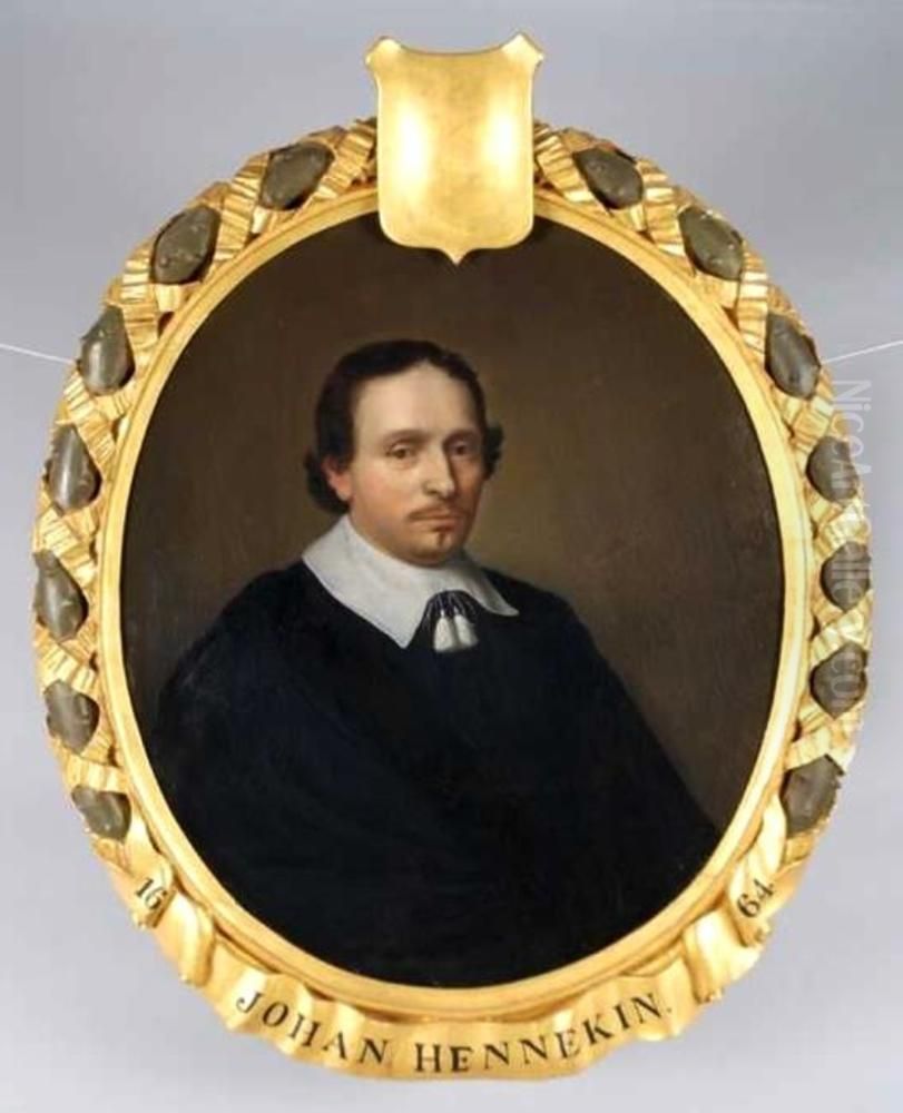 Johan Hennekin, gekozen in 1664 Oil Painting by Pieter van der Werff