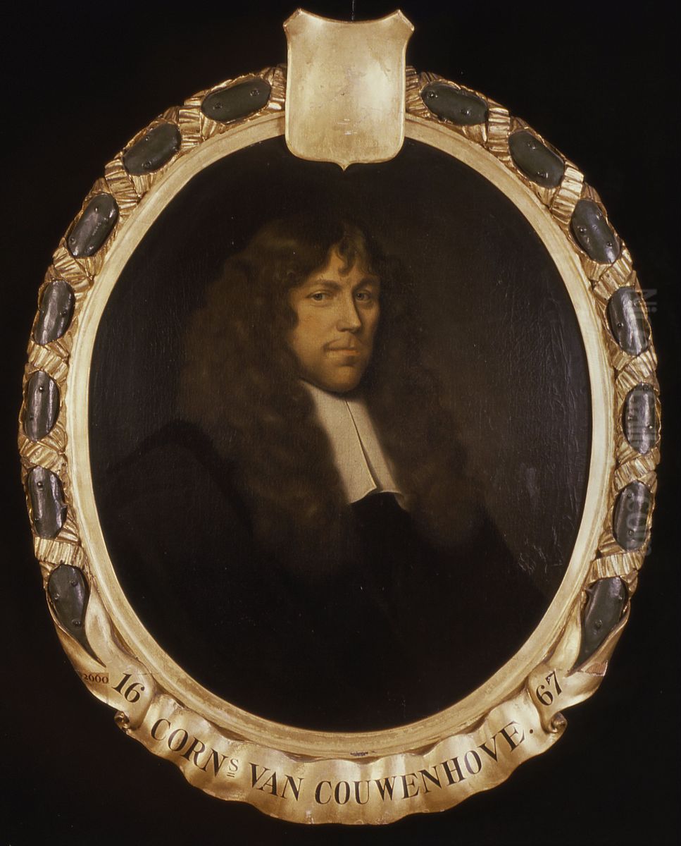 Cornelis van Couwenhove, gekozen in 1667 Oil Painting by Pieter van der Werff